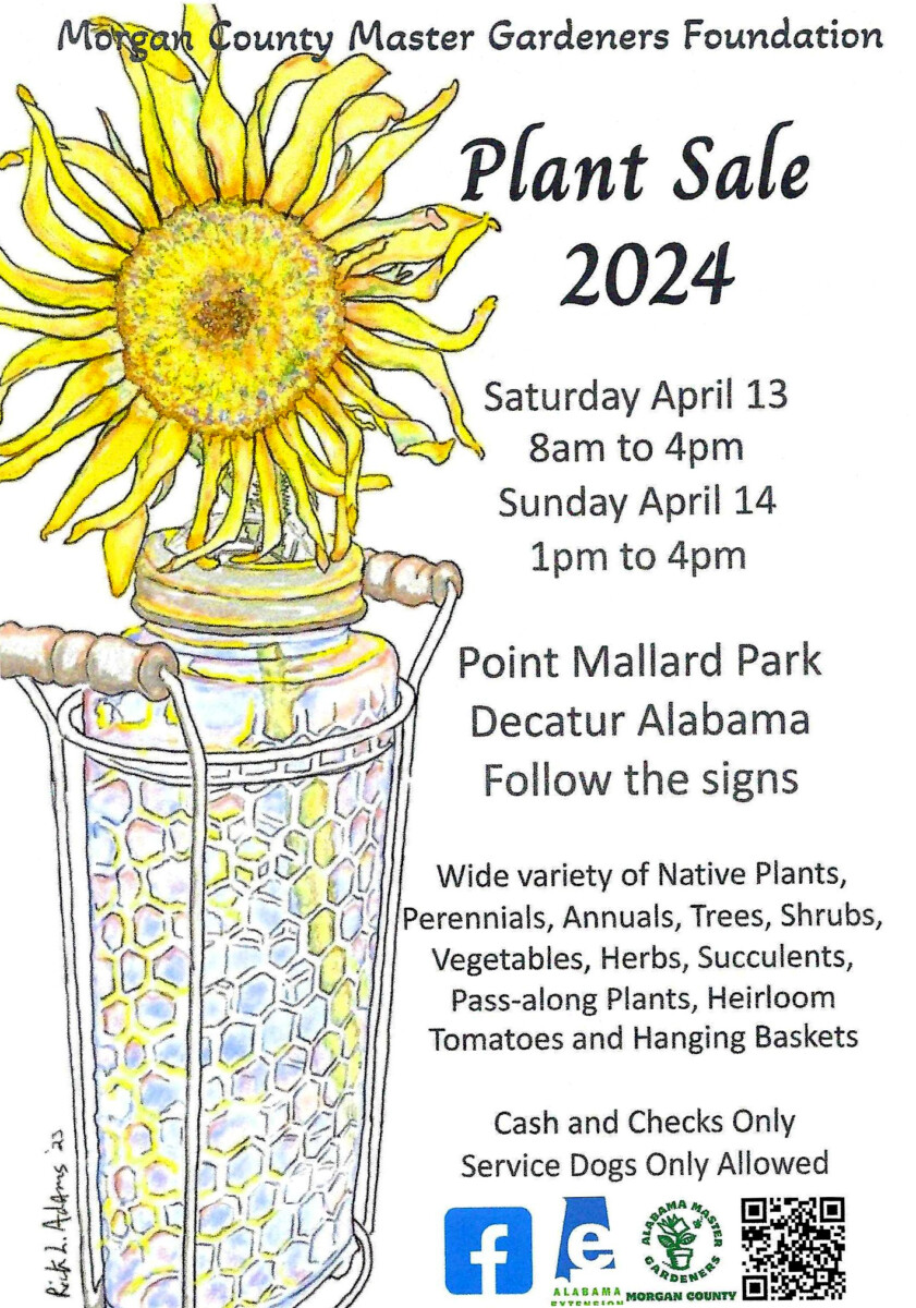 Morgan County Master Gardeners Plant Sale 2024