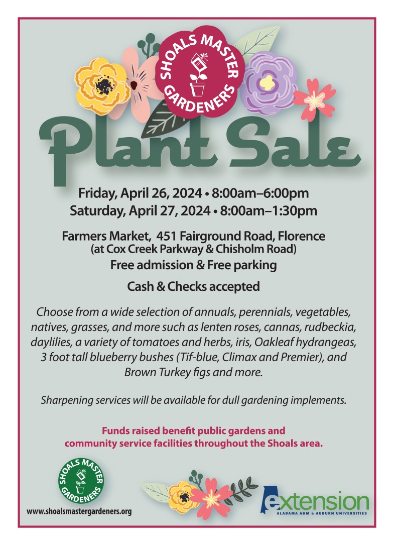 Shoals Master Gardeners Plant Sale