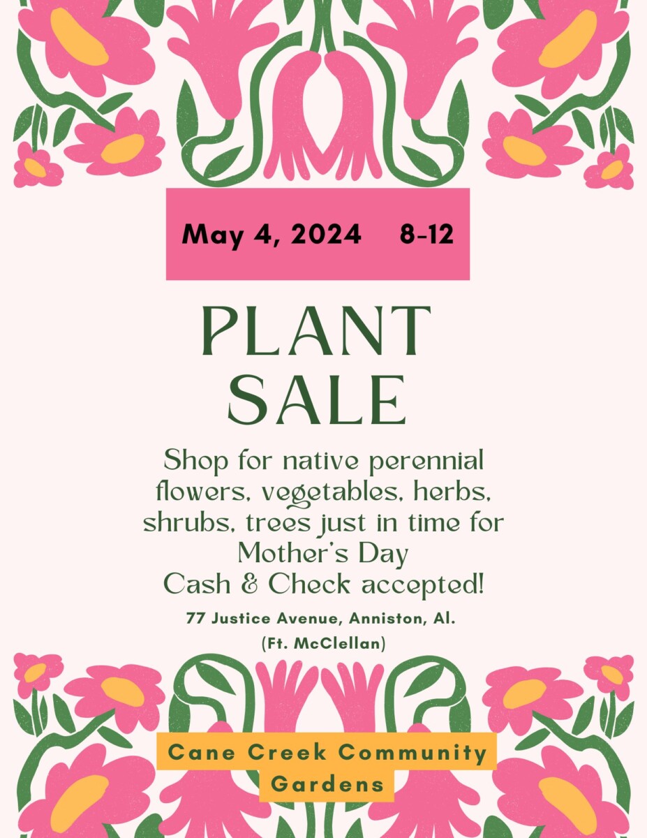 Calhoun County Master Gardeners Spring Plant Sale