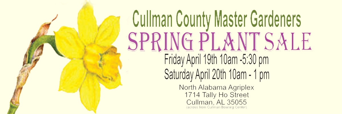 Cullman County Master Gardeners Spring Plant Sale