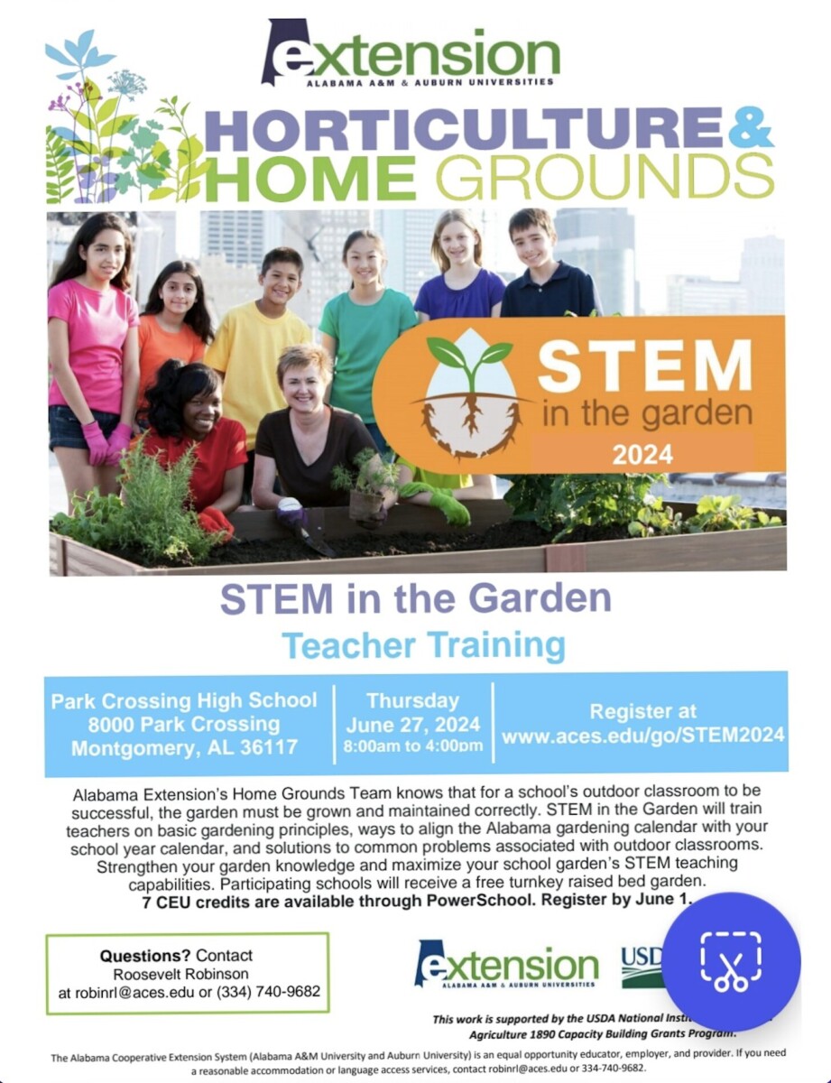 STEM in the Garden Teacher Training