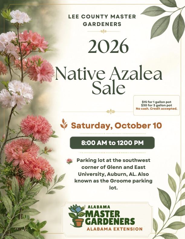 Lee County Native Azalea Sale